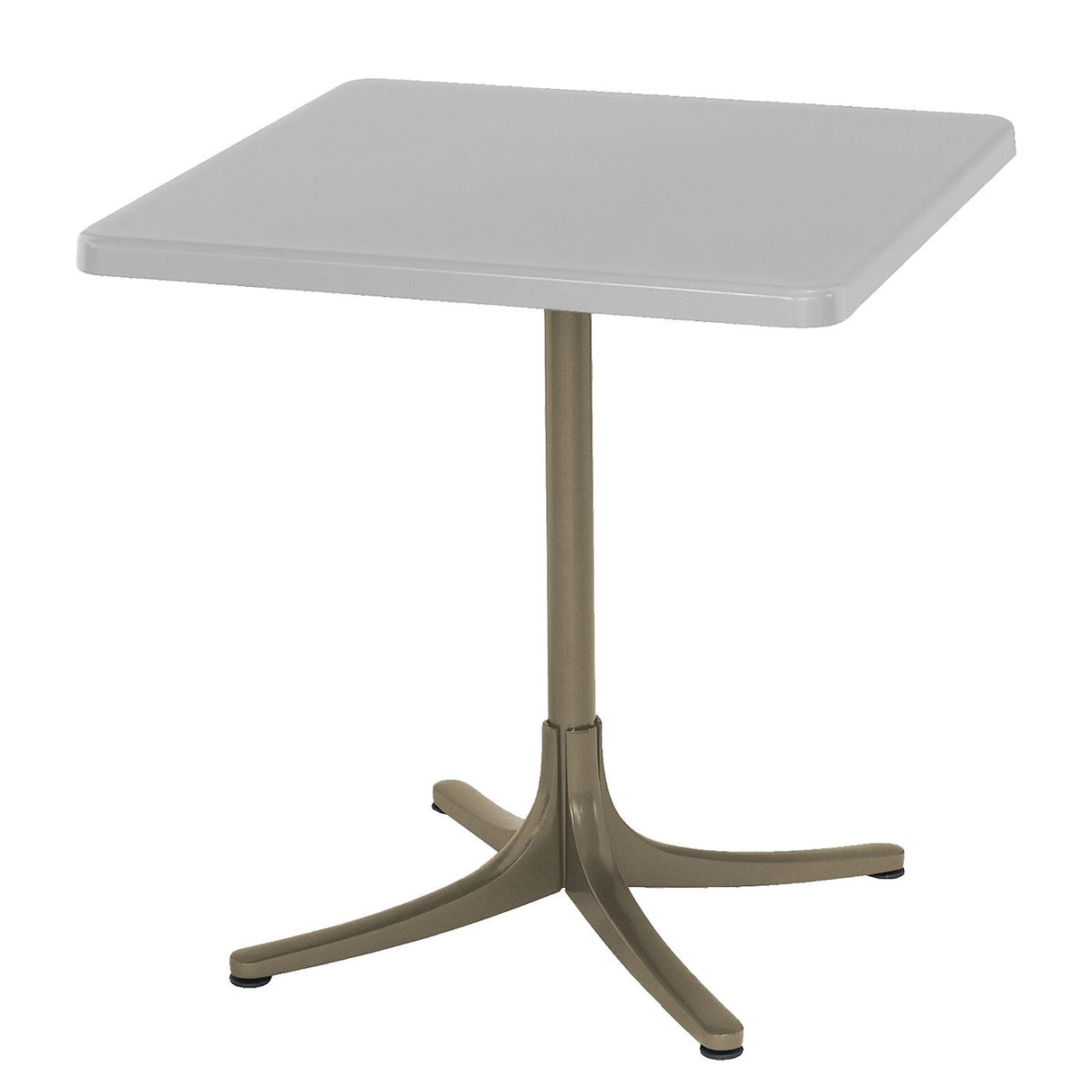 Schaffner Schaffhausen Table repas rabattable 70x70cm Champagne 85 Blanc 90