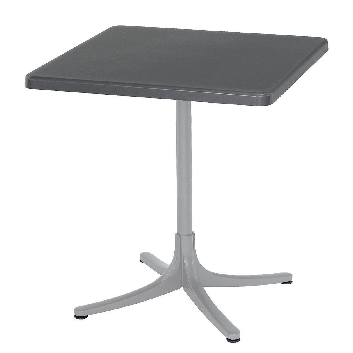 Schaffner Schaffhausen Table repas rabattable 70x70cm Gris Argent 78 Graphite 73
