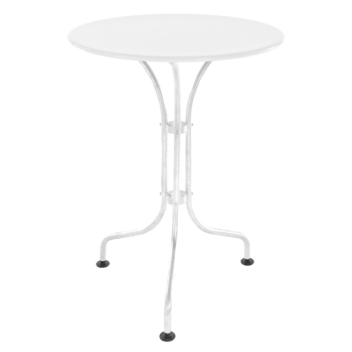 Schaffner St. Moritz Table repas rabattable Ø60cm Blanc 90 Blanc 90