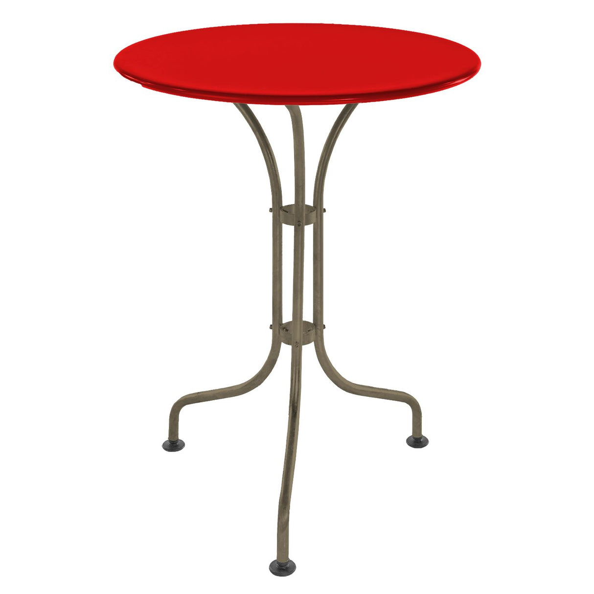 Schaffner St. Moritz Table repas rabattable Ø60cm Champagne 85 Rouge 30