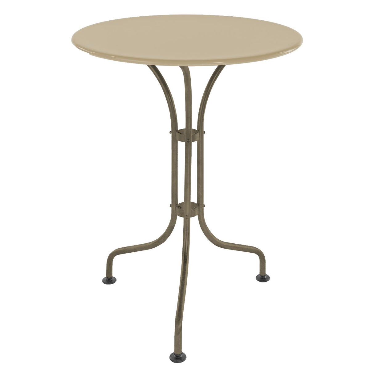 Schaffner St. Moritz Table repas rabattable Ø60cm Champagne 85 Sable Pastel 15