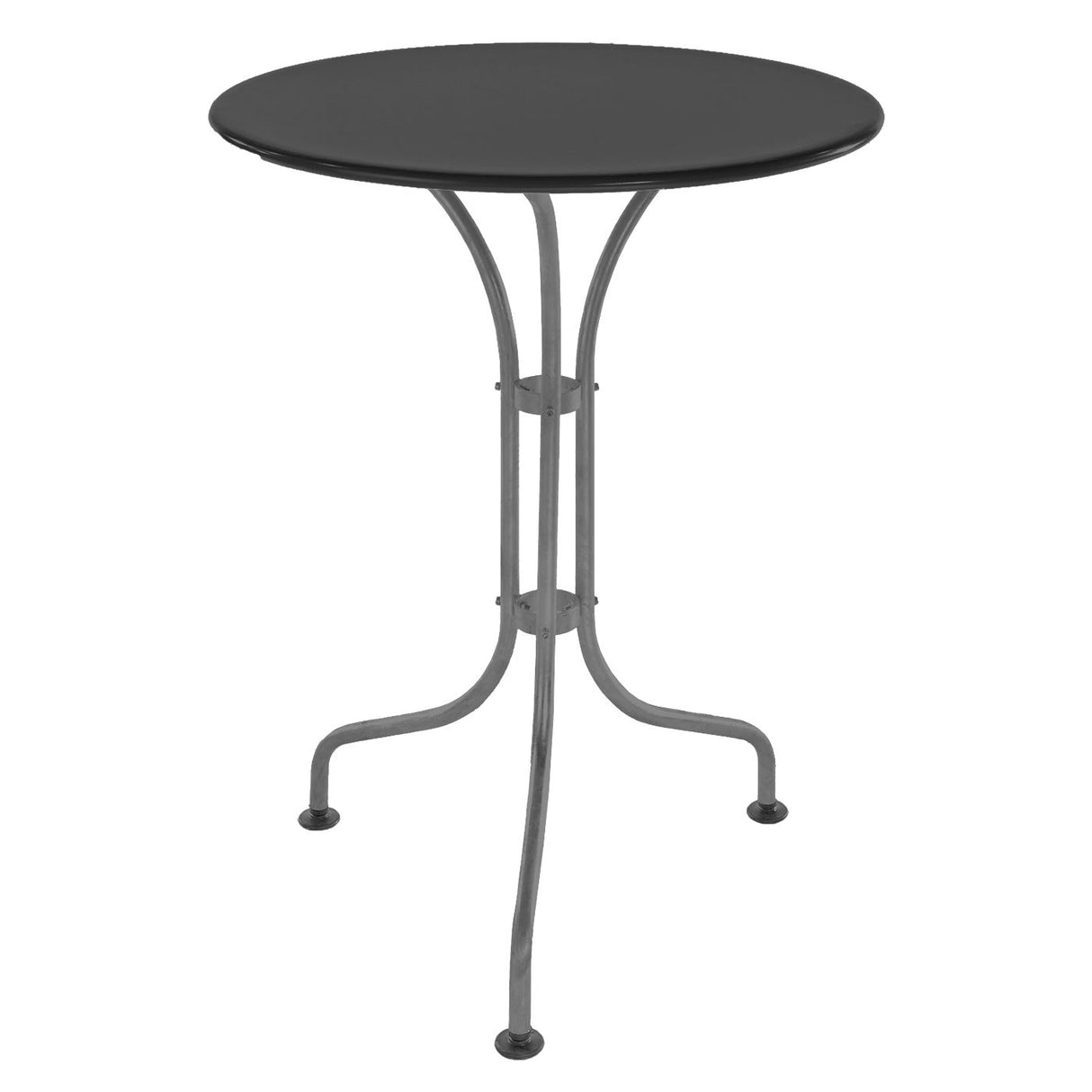 Schaffner St. Moritz Table repas rabattable Ø60cm Graphite 73 Anthracite 77