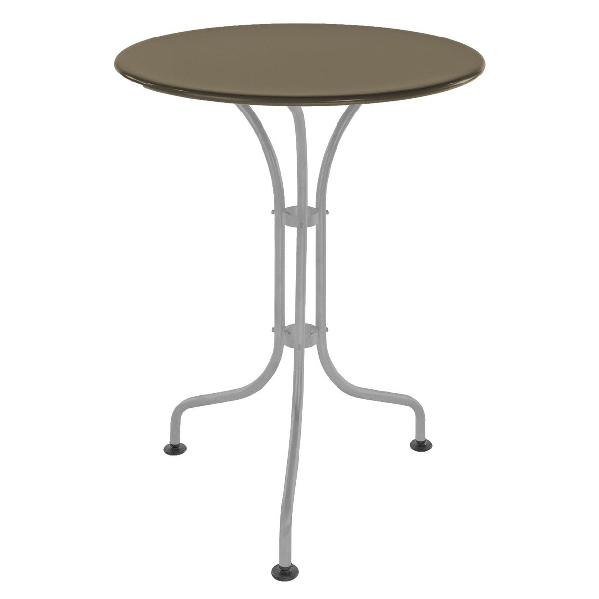 Schaffner St. Moritz Table repas rabattable Ø60cm Gris Argent 78 Champagne 85
