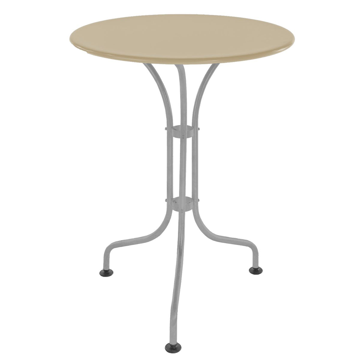 Schaffner St. Moritz Table repas rabattable Ø60cm Gris Argent 78 Sable Pastel 15