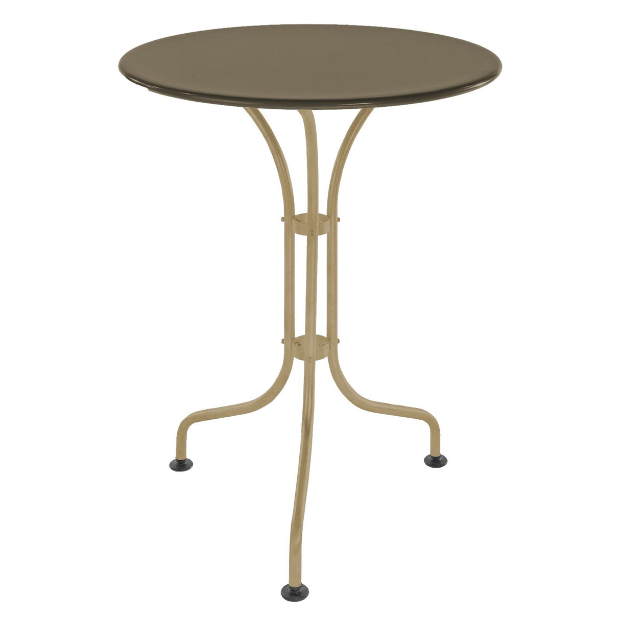 Schaffner St. Moritz Table repas rabattable Ø60cm Marron Pastel 83 Champagne 85