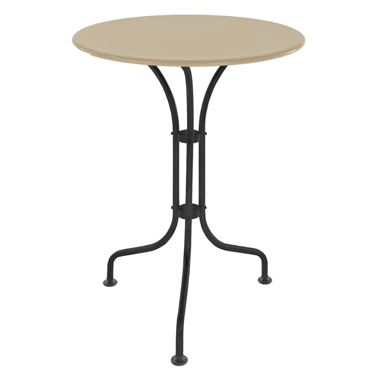 Schaffner St. Moritz Table repas rabattable Ø60cm Noir 91 Sable Pastel 15