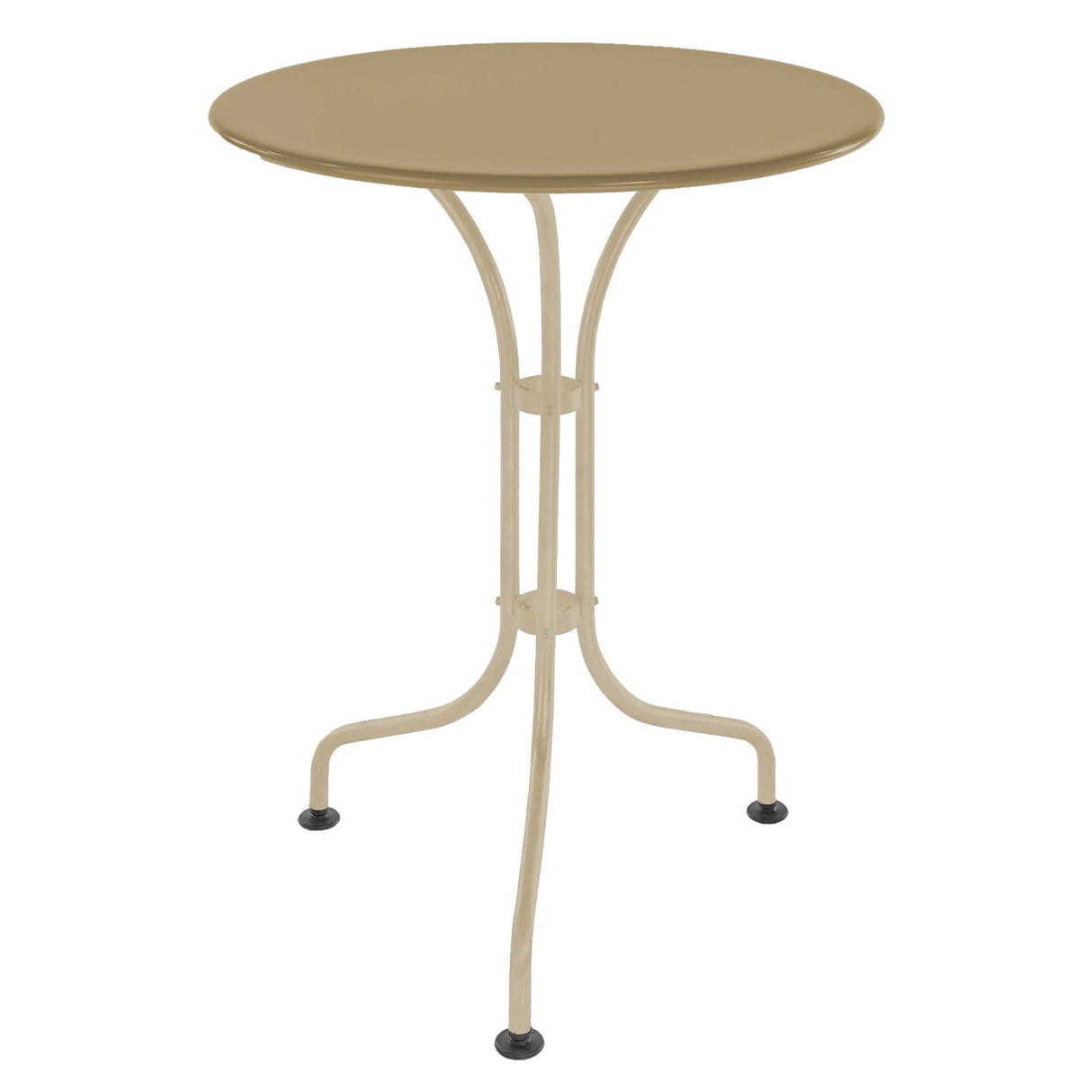 Schaffner St. Moritz Table repas rabattable Ø60cm Sable Pastel 15 Marron Pastel 83