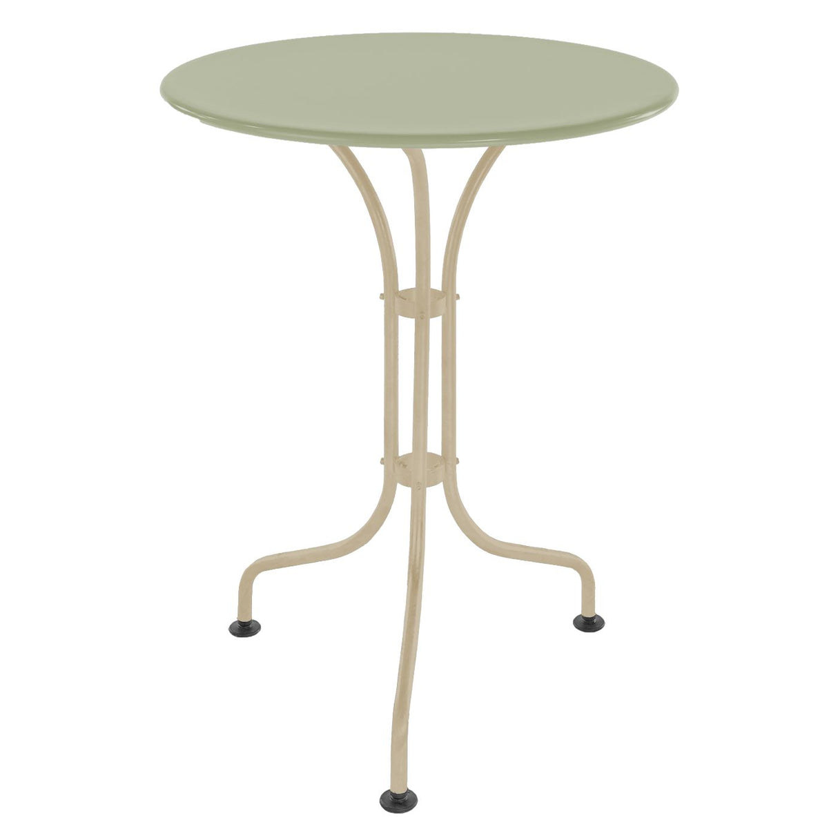 Schaffner St. Moritz Table repas rabattable Ø60cm Sable Pastel 15 Vert Pastel 64