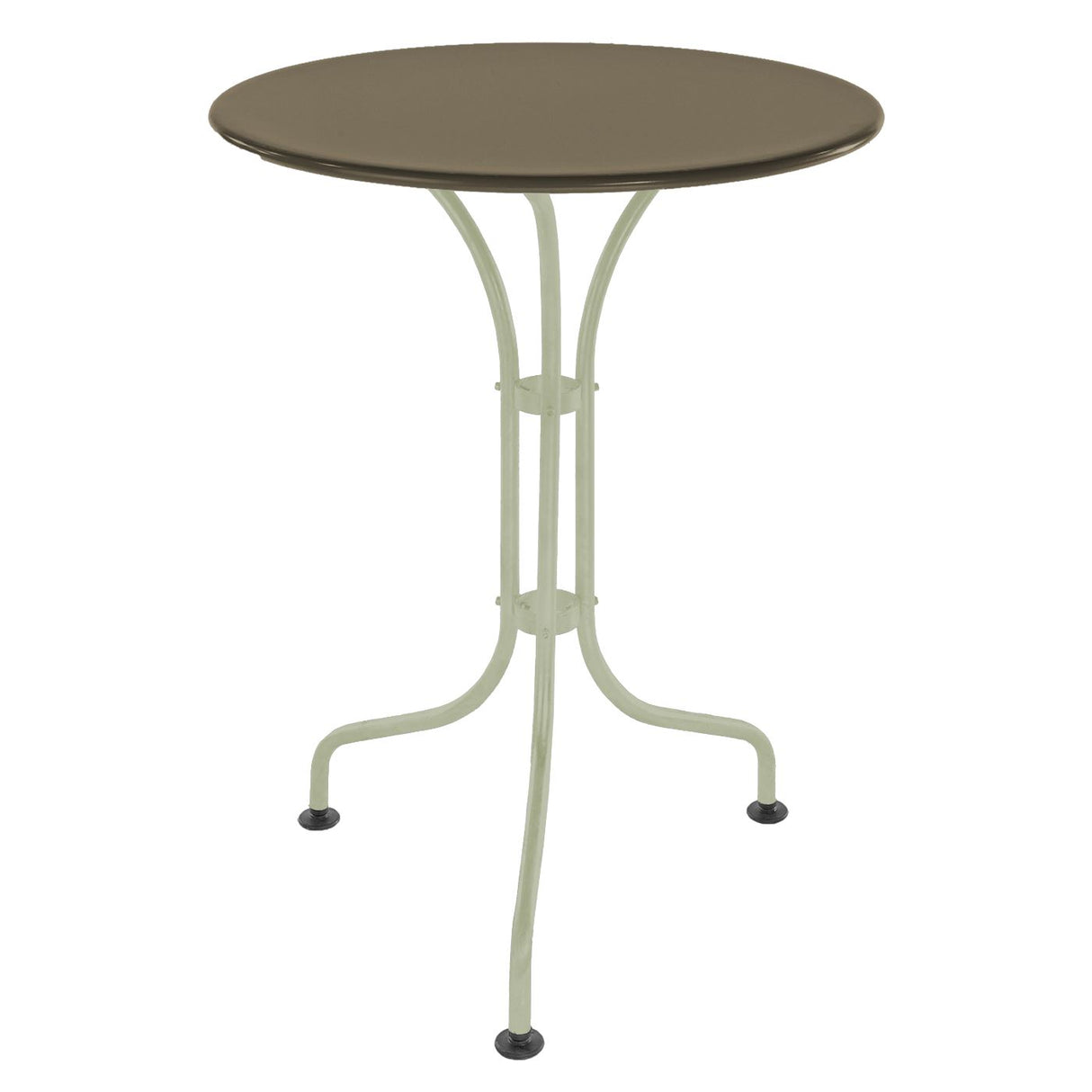 Schaffner St. Moritz Table repas rabattable Ø60cm Vert Pastel 64 Champagne 85