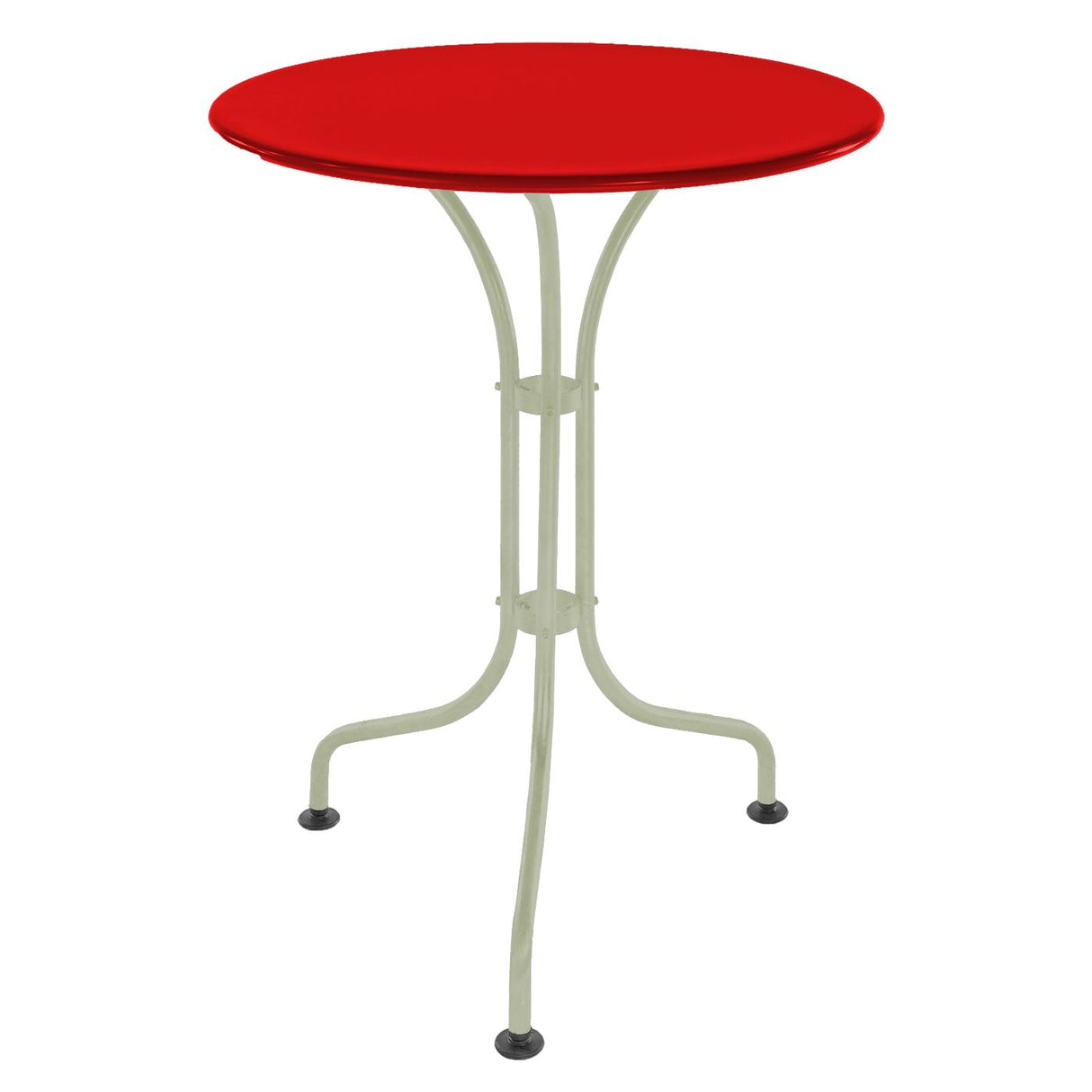 Schaffner St. Moritz Table repas rabattable Ø60cm Vert Pastel 64 Rouge 30