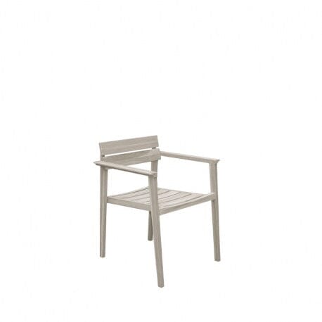 Sifas Coco Fauteuil repas Teck empilable