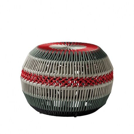 Sifas Tam Tam Pouf Red/Kaki TM01