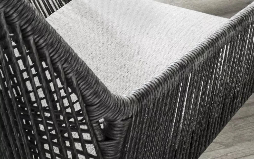 SIT Mobilia Allanis Fauteuil repas alu anthracite pieds en luge