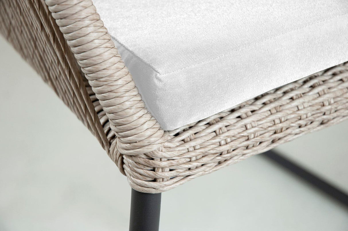 SIT Mobilia Allanis Fauteuil repas alu anthracite pieds en luge