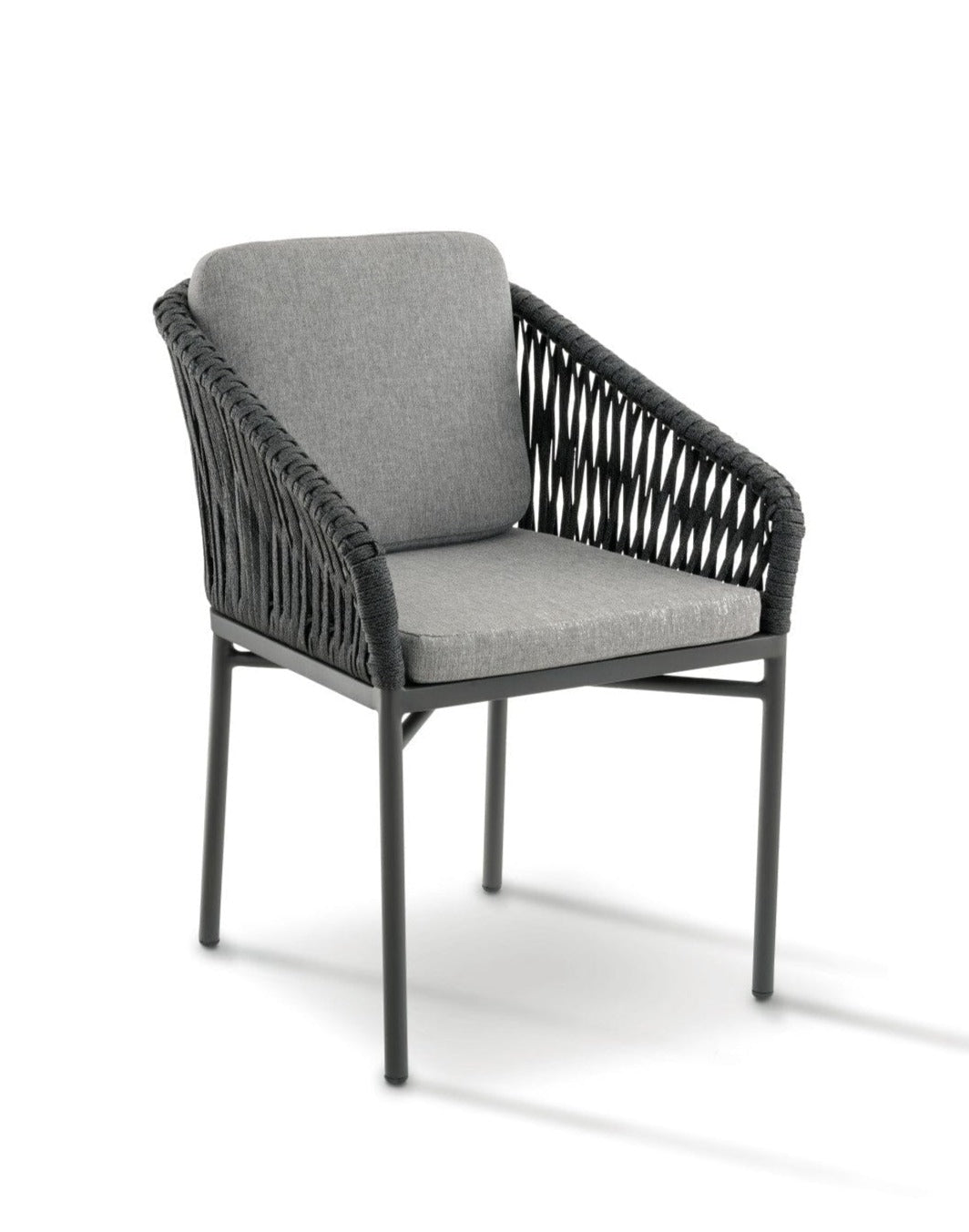 SIT Mobilia Basto Fauteuil repas alu anthracite Brown 63 - Southend Sea Green