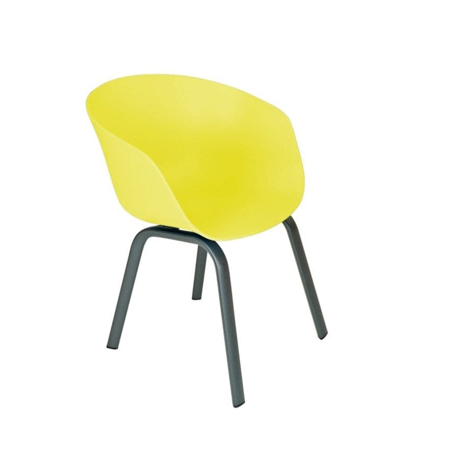 SIT Mobilia Boca Fauteuil repas alu anthracite Yellow 12