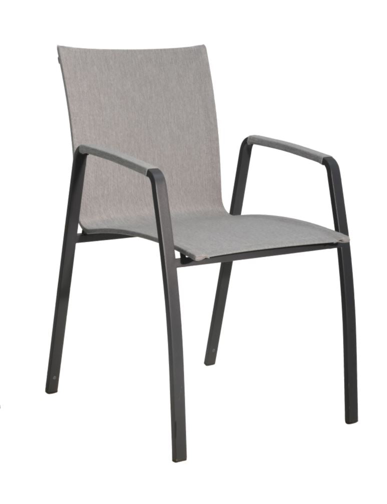 SIT Mobilia Cruz Fauteuil repas inox anthracite
