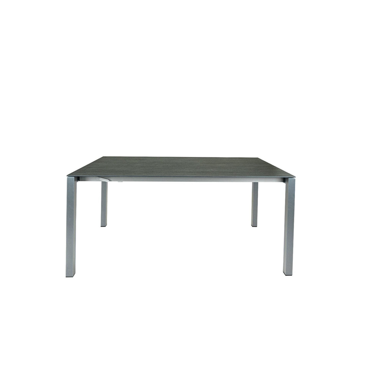 SIT Mobilia Etna Alpha Plus Table à rallonge 160-220x95cm en inox brossé avec Plateau céramique
