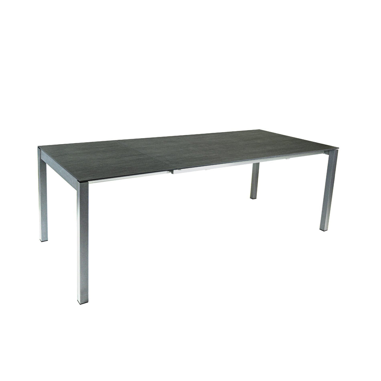 SIT Mobilia Etna Alpha Plus Table à rallonge 210-270x95cm en inox brossé avec Plateau céramique