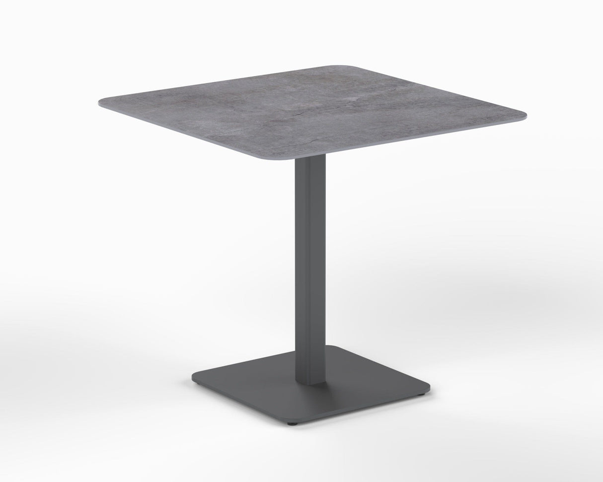 SIT Mobilia Glarus Mollis Table repas 80x80cm plateau céramique Dekton