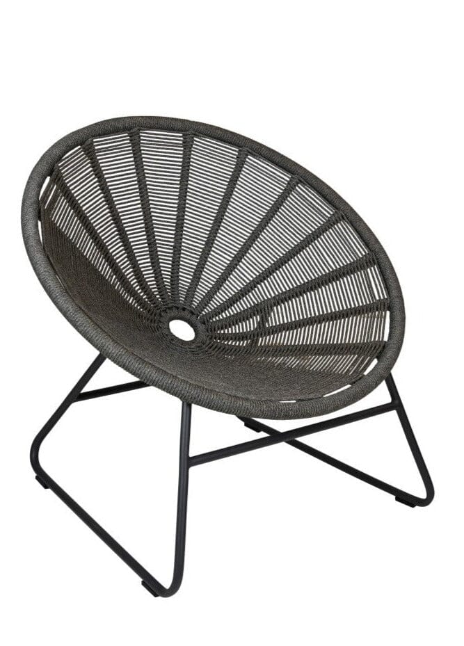 SIT Mobilia Lagos Fauteuil Lounge alu anthracite