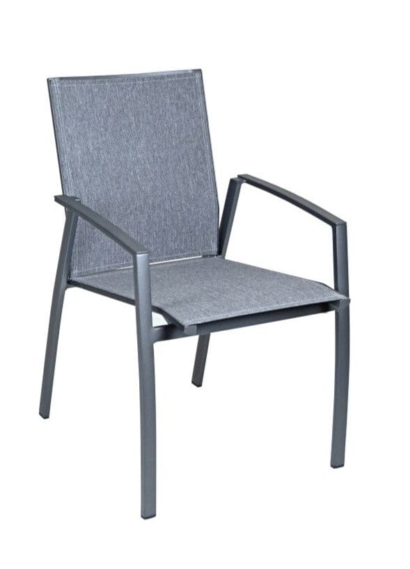 SIT Mobilia Limbo Fauteuil repas alu anthracite Charcoal Black 99