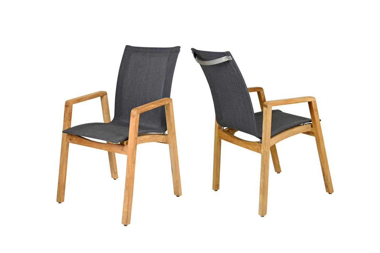 SIT Mobilia Mael Fauteuil repas Teck