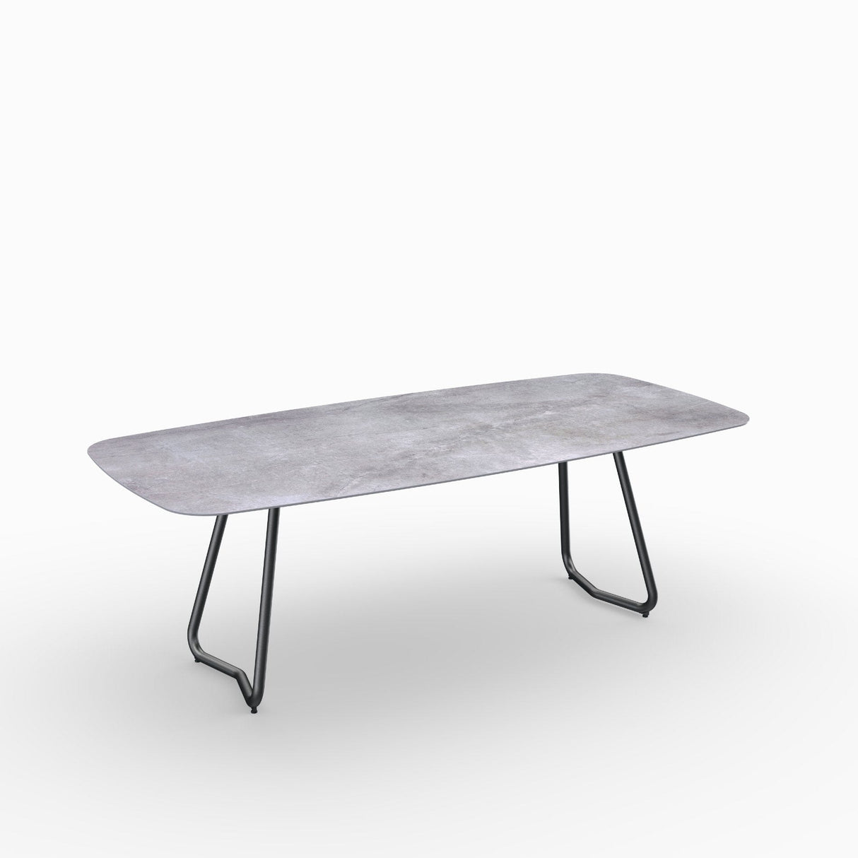 SIT Mobilia Table Jura pieds Delemont 220x100cm Dekton Soke 41