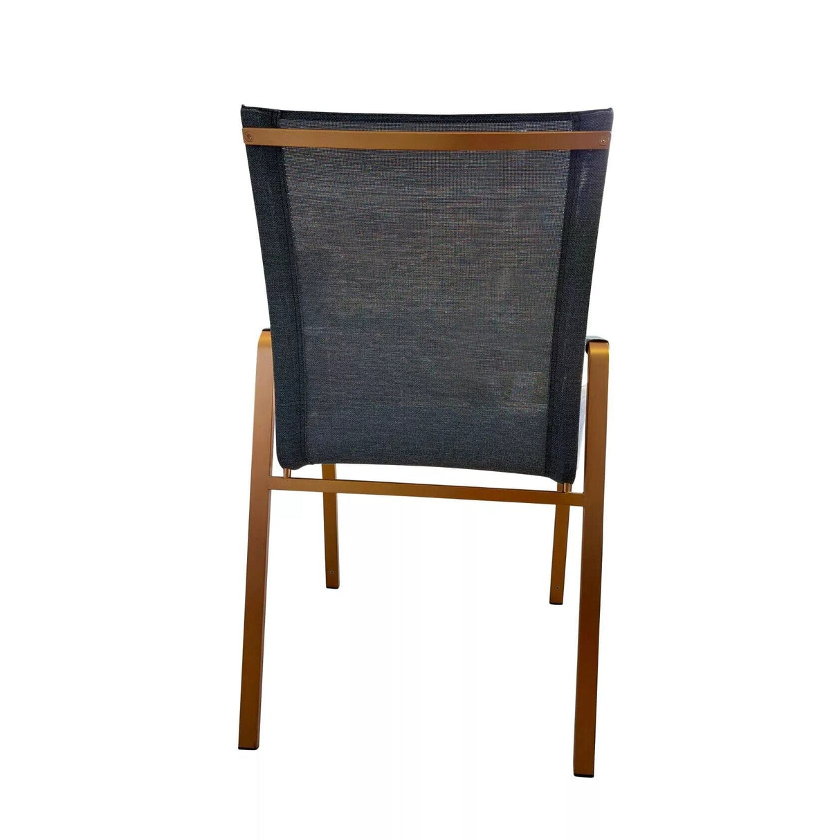 SIT Mobilia Tinto Cobre Hoch Fauteuil repas inox chromé cuivre