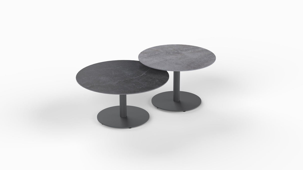 SIT Mobilia Viano Table basse Ø60cm h:45cm plateau céramique Dekton