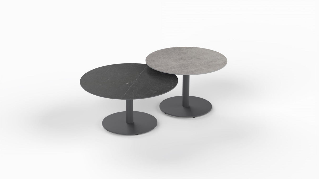 SIT Mobilia Viano Table basse Ø60cm h:45cm plateau céramique Dekton