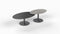 SIT Mobilia Viano Table basse ovale 90x55cm h:40cm plateau céramique Dekton 