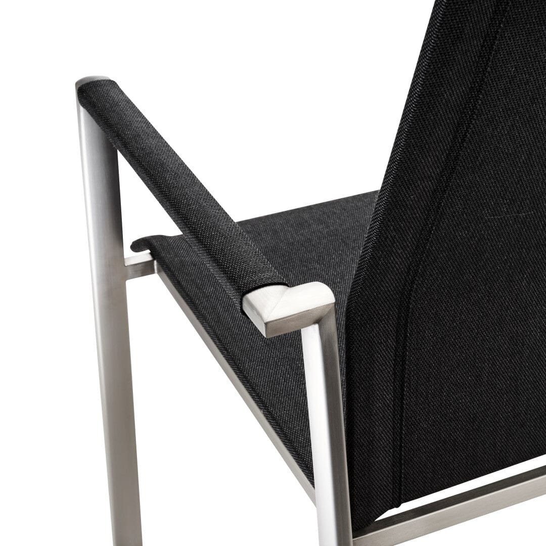 Solpuri Dance Fauteuil empilable Acier inoxydable