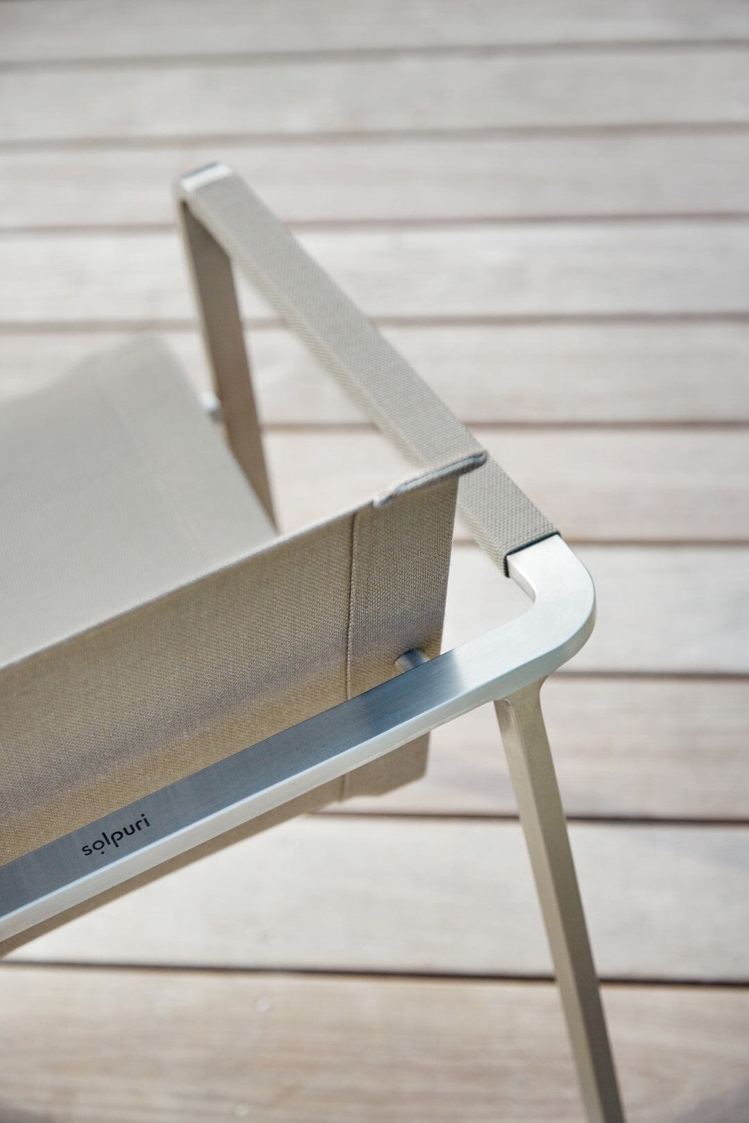 Solpuri Jazz Fauteuil empilable - Acier inoxydable