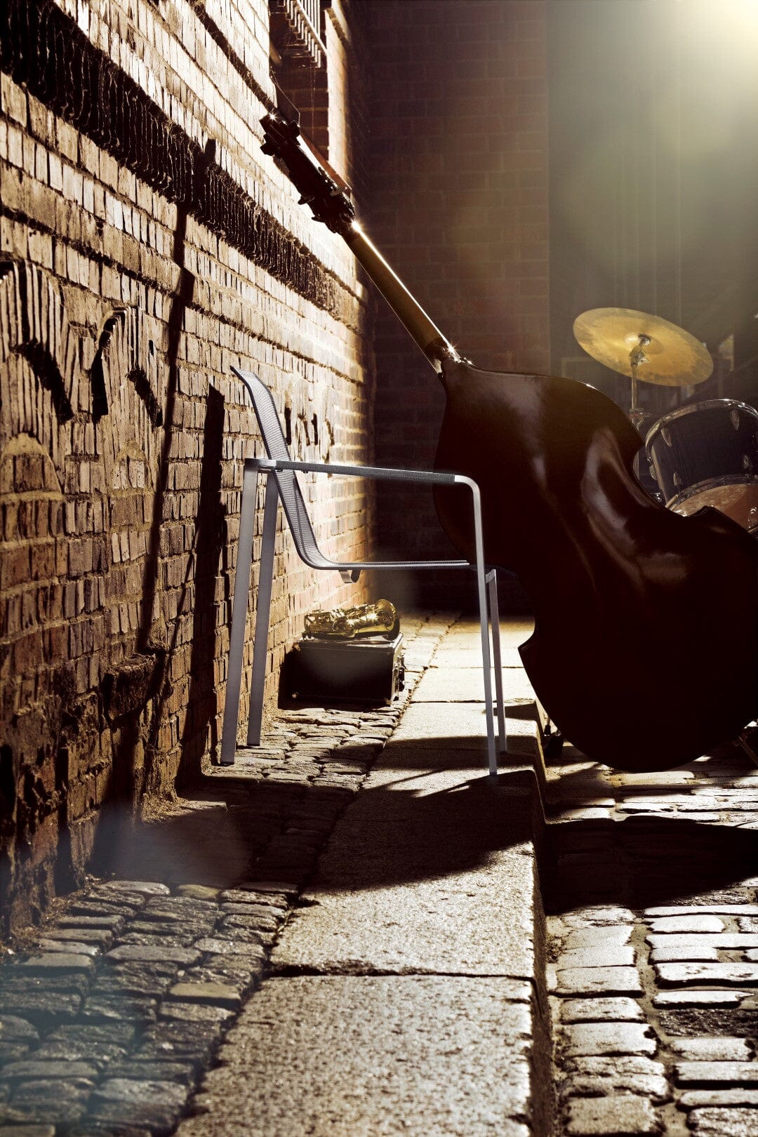 Solpuri Jazz Fauteuil empilable - Acier inoxydable