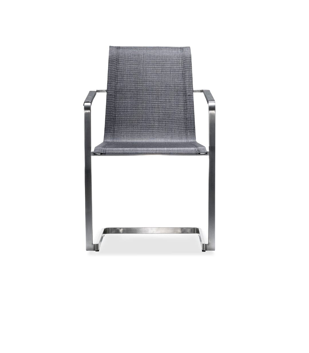 Solpuri Jazz Fauteuil Freischwinger - Acier inoxydable