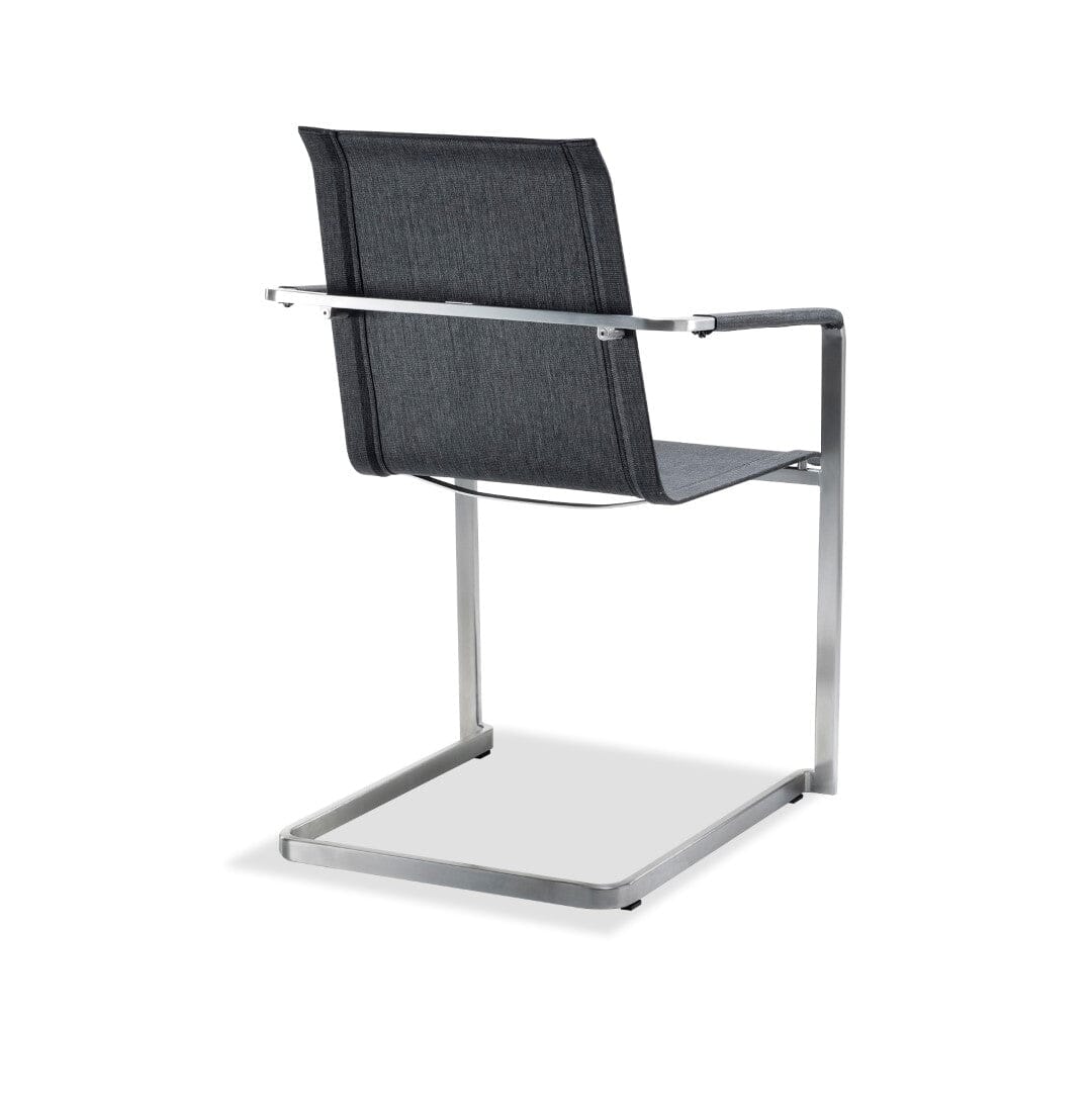 Solpuri Jazz Fauteuil Freischwinger - Acier inoxydable