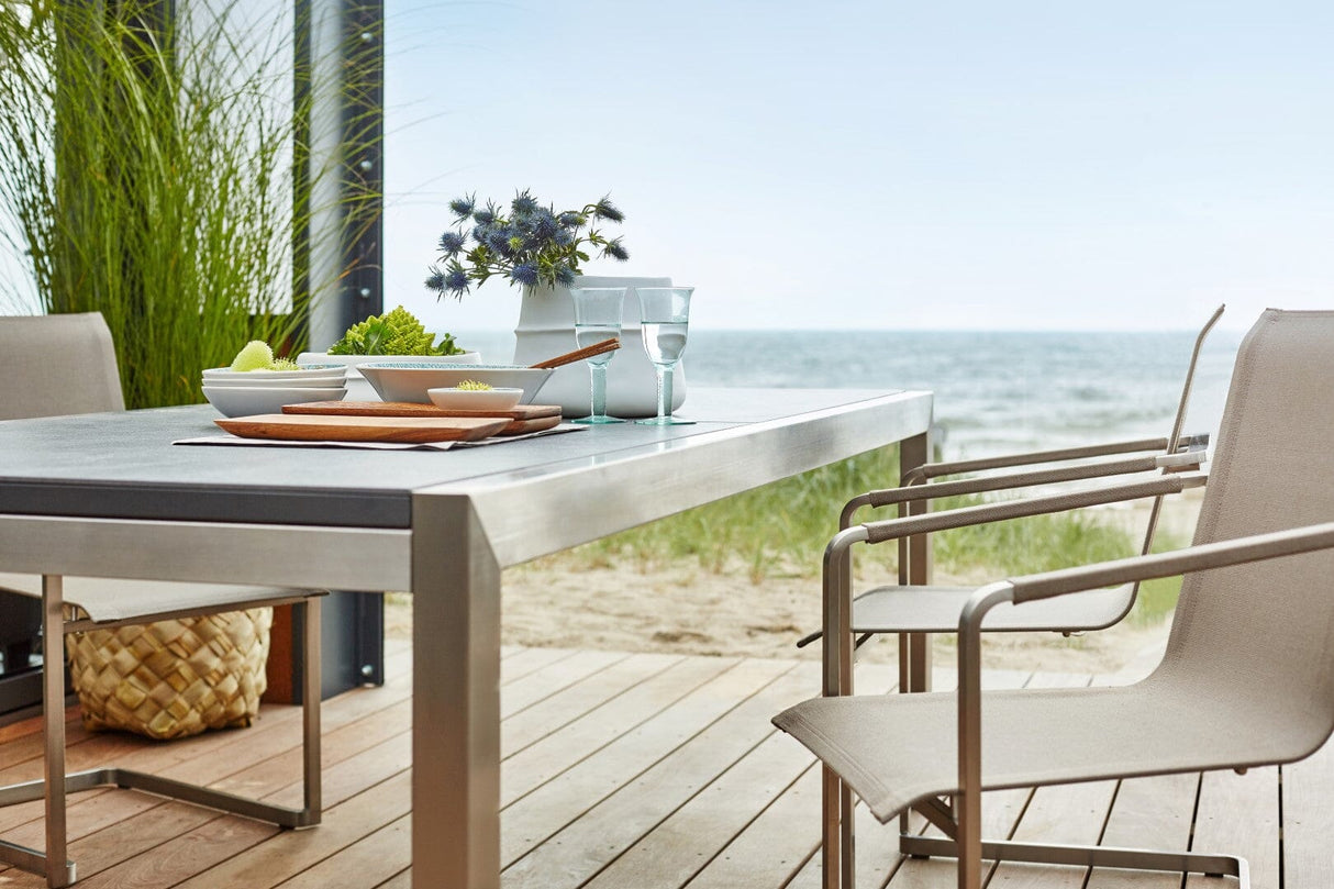 Solpuri Jazz Fauteuil Freischwinger - Acier inoxydable