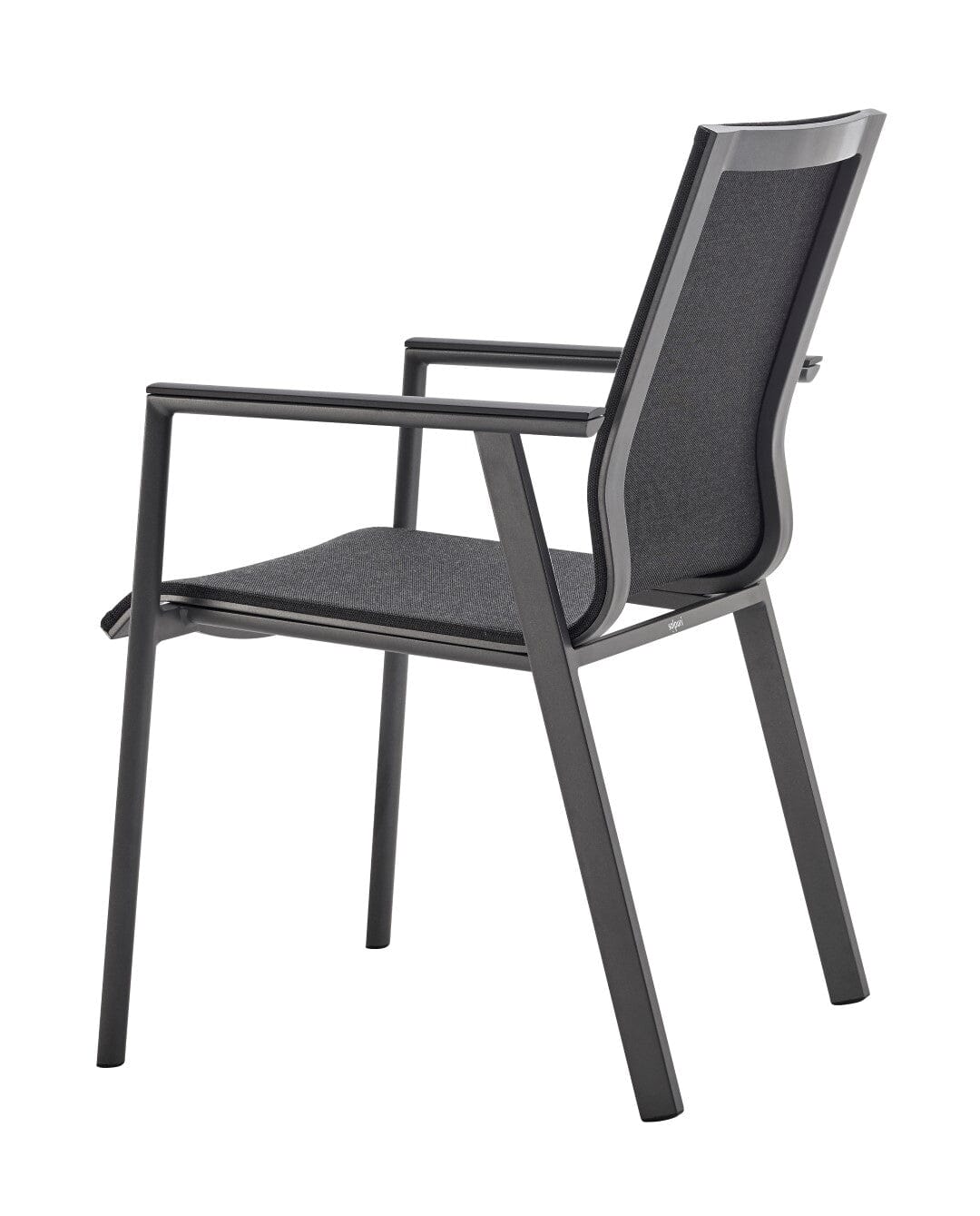 Solpuri Soul Fauteuil empilable - Accoudoirs alu