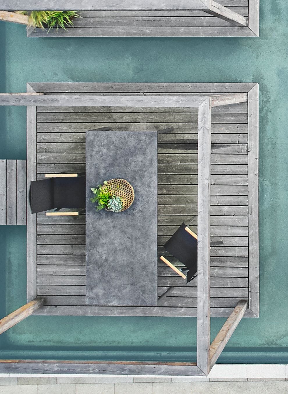 Solpuri Soul Fauteuil empilable - Accoudoirs teck