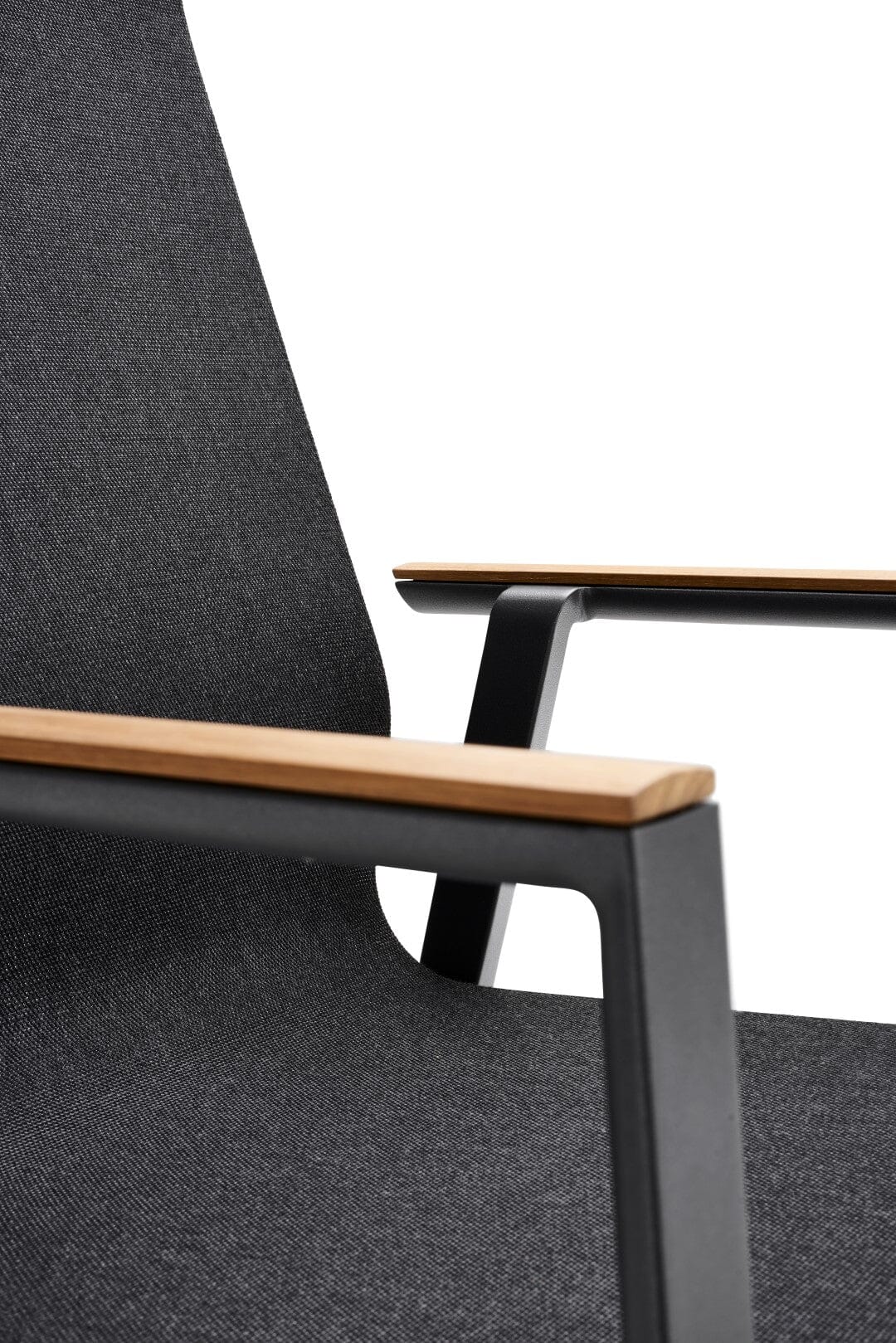 Solpuri Soul Fauteuil empilable - Accoudoirs teck