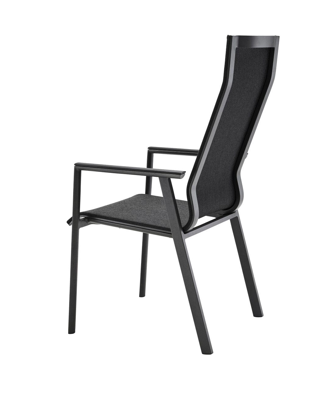 Solpuri Soul Fauteuil empilable Haut dossier - Accoudoirs alu