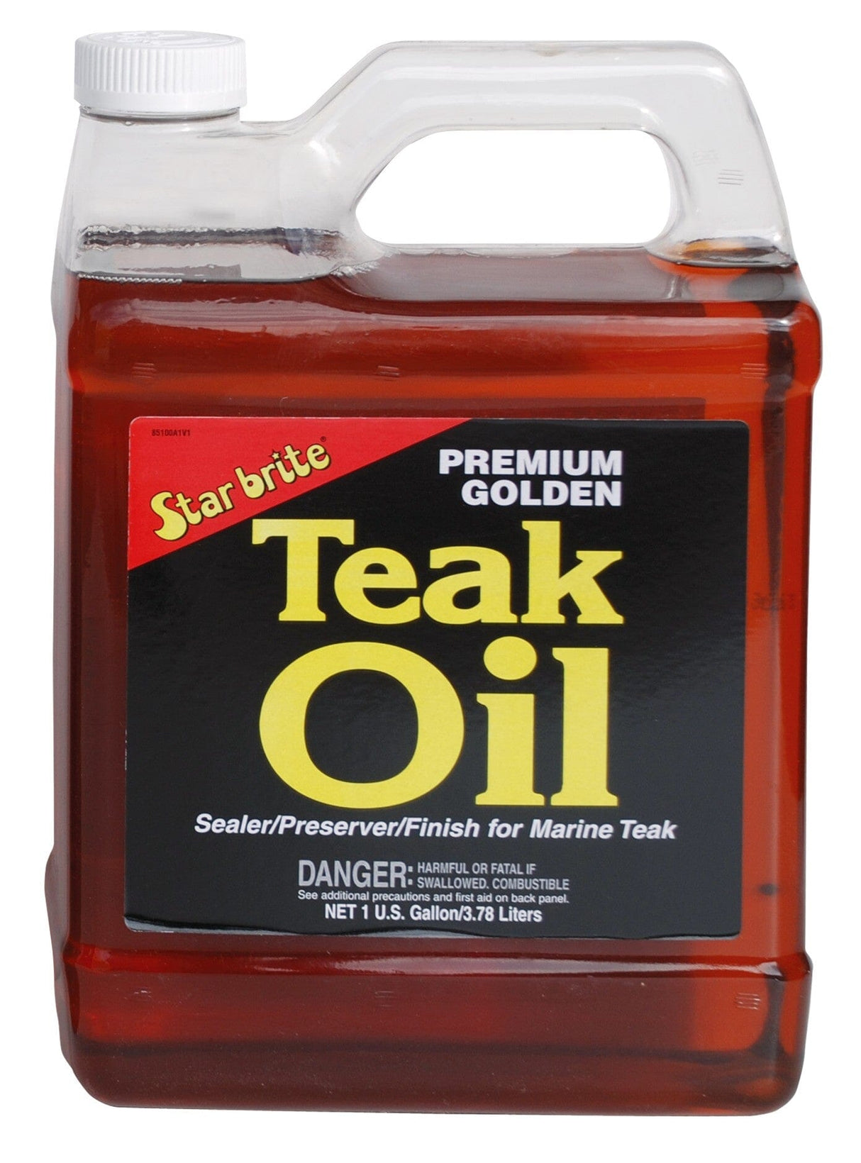 Starbrite Premium Golden Teak Oil, Huile de Teck, Step 3 3.79 litre