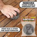 Starbrite Teak Scrub, Paille de fer en inox pour le nettoyage du Teck 