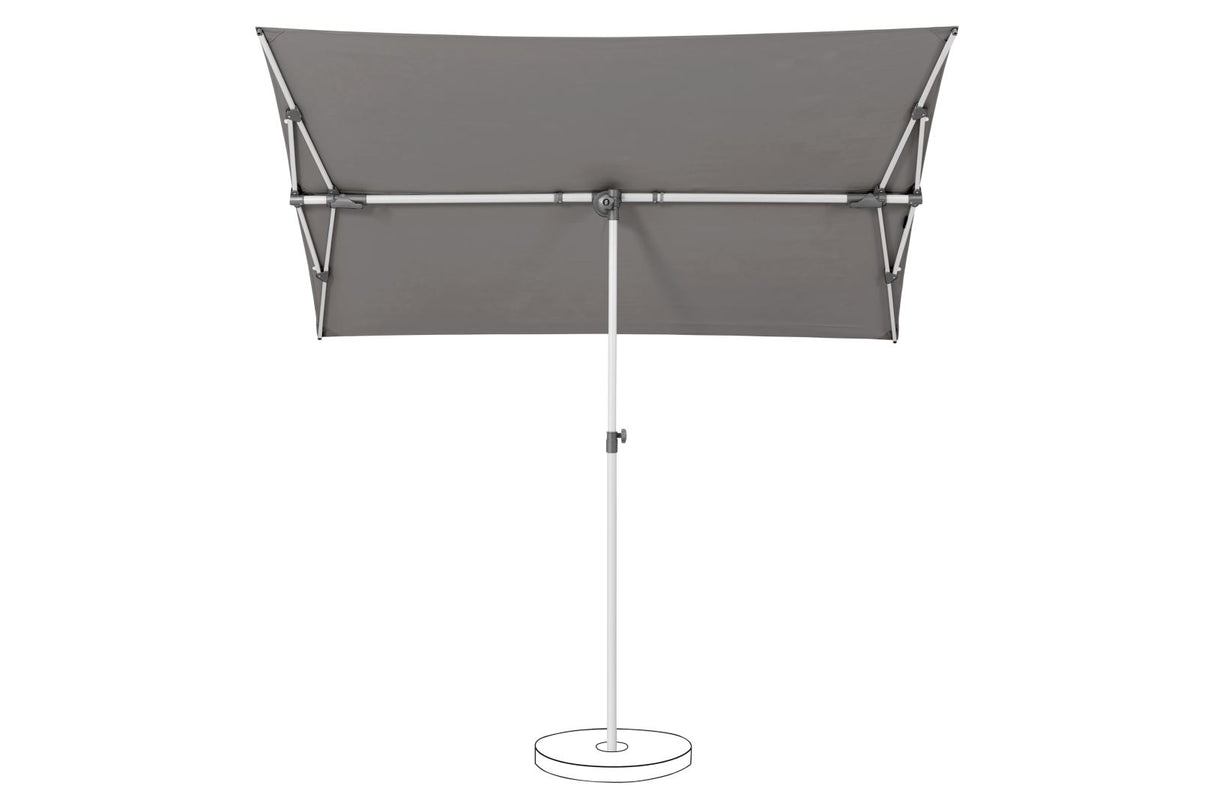 Suncomfort by Glatz Parasol Flex Roof 210x150cm Stone grey 057