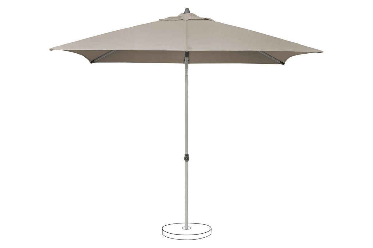 Suncomfort by Glatz Parasol Push Up 250x200cm Light Taupe 053