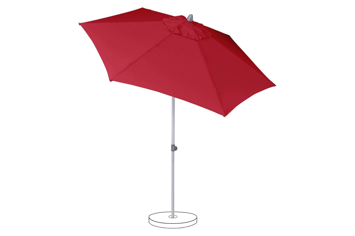 Suncomfort by Glatz Parasol Push Up Ø250cm Aurora Red 064