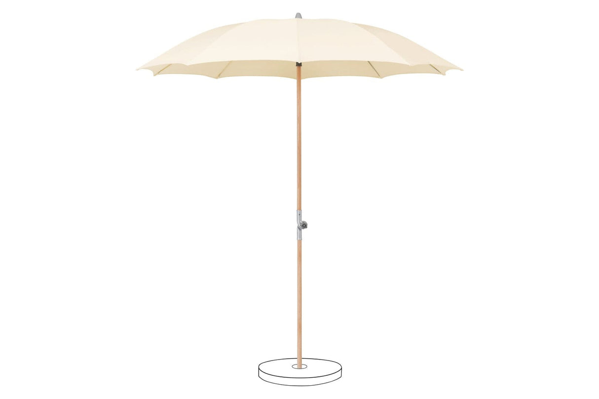 Suncomfort by Glatz Parasol Rustico Ø220cm Ecru 040