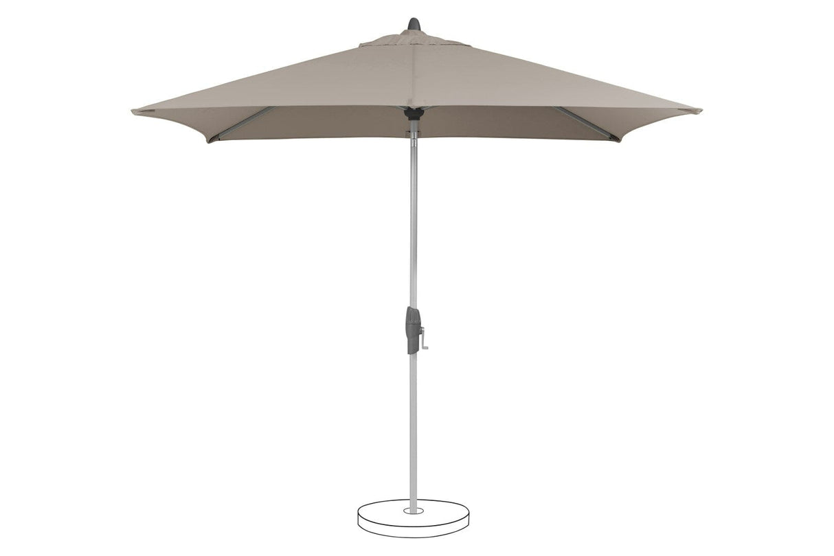 Suncomfort by Glatz Parasol Shell Turn 250x200cm Light Taupe 053