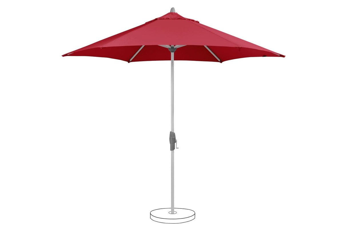 Suncomfort by Glatz Parasol Shell Turn Ø330cm Aurora Red 064